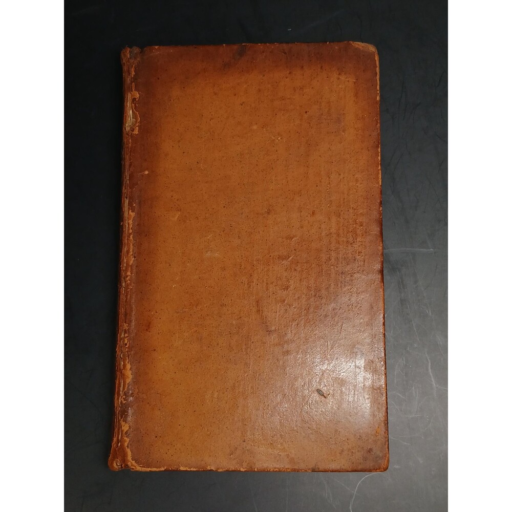 1779 Poetical Works Sir Samuel Garth Antique Leather Edinburgh 18th C English